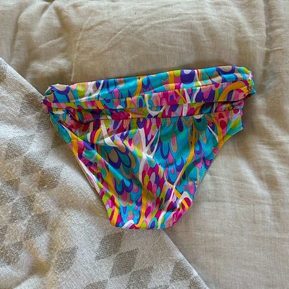 Trina Turk Colorful Patterned Bikini Bottom - Picture 2 of 4